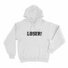 Loser Unisex Hoodie White